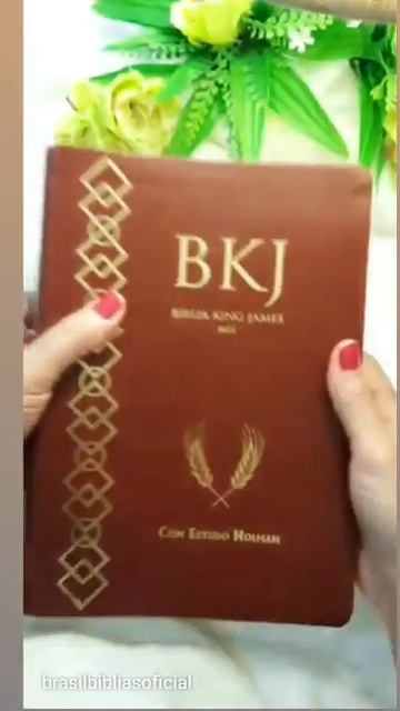 BÍBLIA DE ESTUDO KING JAMES FIEL 1611 ESTUDO HOLMAN+ CAIXA