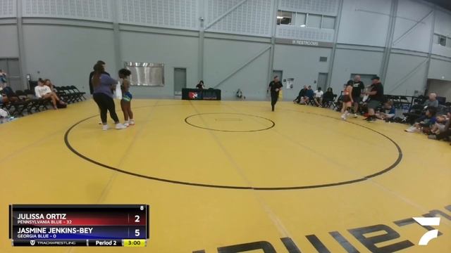 127 Lbs Placement Matches (16 Team) - Julissa Ortiz, Pennsylvania Blue Vs Jasmine Jenkins-Bey, Geo