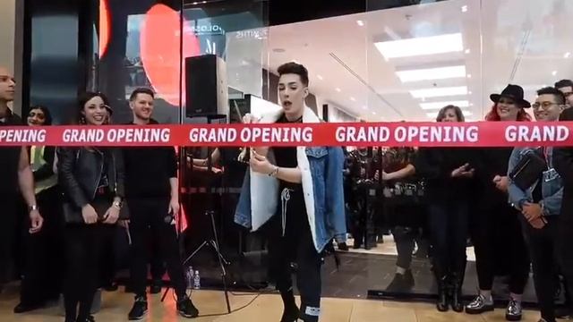 James Charles Opens Birmingham Morphe Store