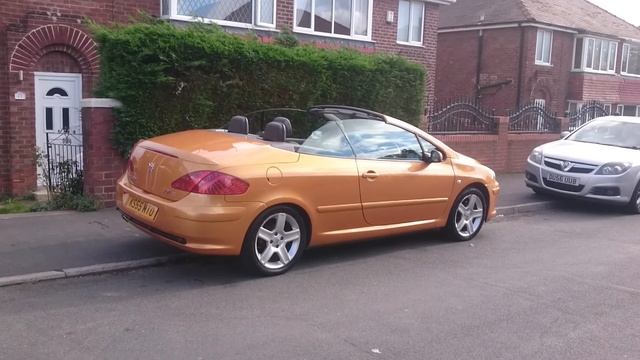 Peugeot 307cc Roof Sequence