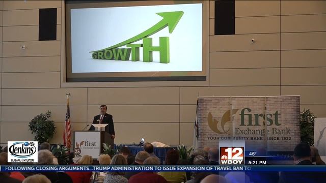 First Exchange Bank Hosts 25th Annual Groundhog Day Breakfast