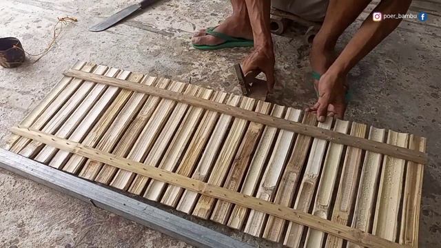 Membuat Pagar Bambu Sederhana Cepat Dan Murah