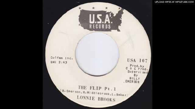 LONNIE BROOKS The Flip RARE Deep Funk NORTHERN SOUL