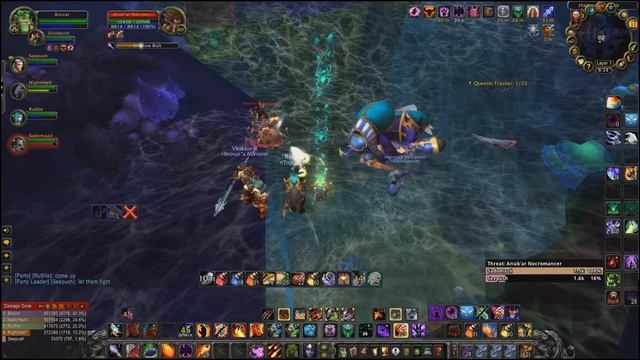 Azjol-Nerub Dungeon Heroic ✓ Wrath Of The Lich King Classic (WotLK Classic) ✓ Warlock ➤ Gnome