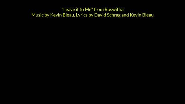 Leave It To Me From Roswitha