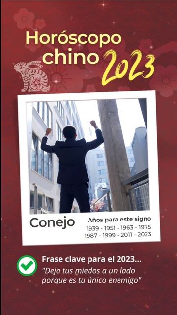 ¿Qué Revela El Horóscopo Chino 2023 Para El Signo Del Conejo? Descubre Ahora!