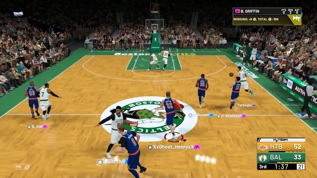 AMETHYST KRISTAPS PORZINGIS GAMEPLAY! THE UNICORN IS GODLY! NBA 2k19 MyTEAM