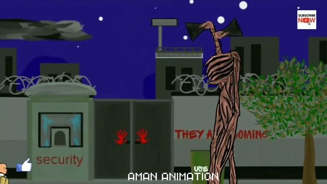 Saitama ( One Punch Man ) V/s Sirenhead ( Scp 6789 ) Trevor Henderson Drawing Cartoon 2 Animation