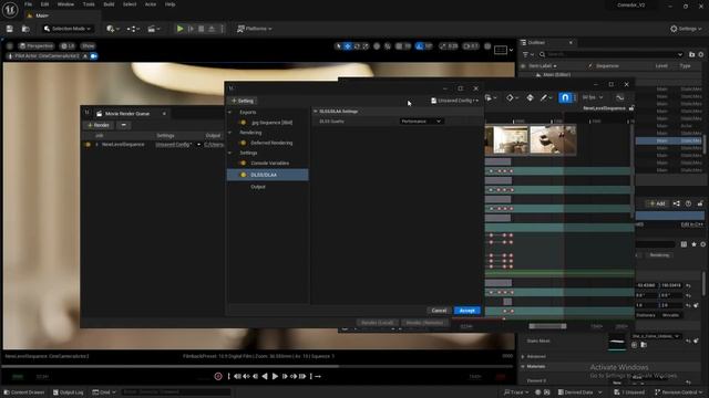 HOW TO USE DLSS FOR THE MOVIE RENDER QUEUE L UE5 + LUMEN L RTX