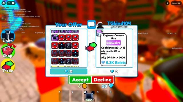 ✨Я Затрейдил САМОГО ДОРОГОГО ЮНИТА Spider Tv на это.. в Old Toilet Tower Defense
