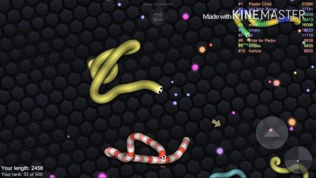 Slither.io - QUAL A MINHOCA DA SORTE ??? PART/2
