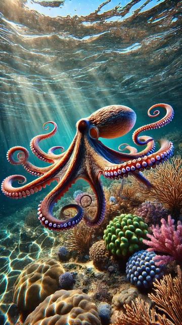 Осьминог – гений маскировки!  Ты не поверишь, что он умеет!