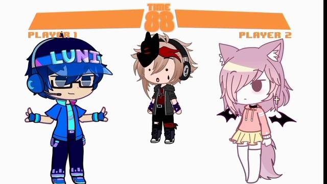 DANCE BATTLE - LUNI Vs CRYDIAA MEME || GACHA CLUB