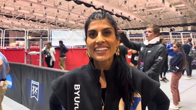 Coach Diljeet Taylor Reacts To BYU’s Epic DMR Win At NCAA Indoors