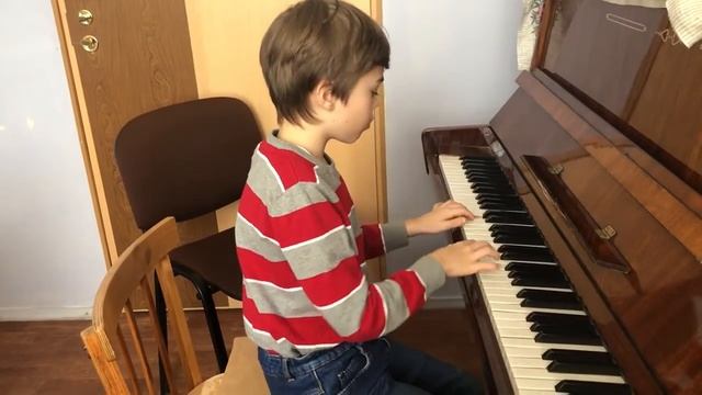 Матвей Харламов. «Музыка космоса». Класс импровизации Смирновой И.Н., Класс ф-но  Четвериковой И.И.