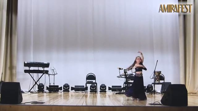 Анна Харионовская. Восточный танец в Северодвинске