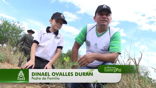 CENS Siembra 1500 árboles En La Ribera Del Río Pamplonita