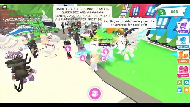 I Traded My NFR CERBERUS for this in Adopt Me :D
