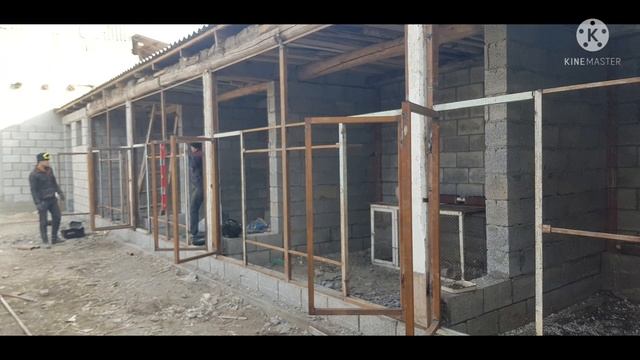 Стройка вальера с нуля 😊