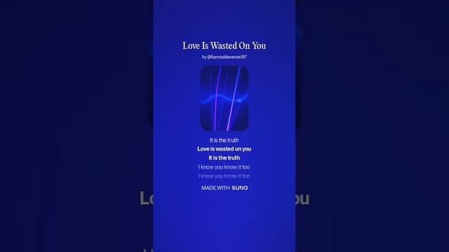 Love Is Wasted On You  2