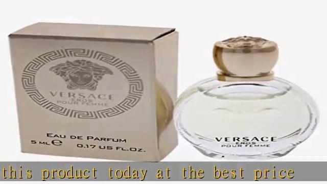 Versace Eros Pour Femme Women's Edp Splash, 0.17 Ounce