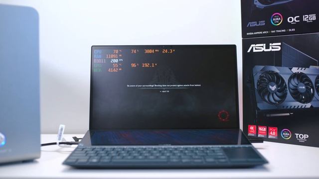 Lets Help Out This Ultrabook With An RTX 3080 12GB - ASUS ZenBook Duo Gaming Review