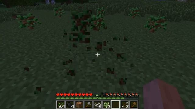 выживание в мире Minecraft серия 1 постройка дома