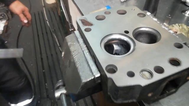 Как изготовить станочек для прирезки сёдел ГБЦ