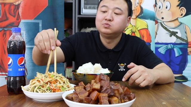 10斤五花肉，阿强做媳妇最爱的红烧肉，肥而不腻，大口吃肉真带劲【cram阿强】