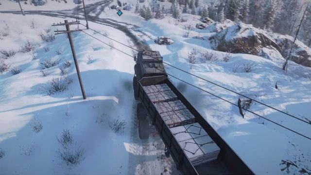 SnowRunner Прохождение Амур (РФ) Карта -Чернокаменск  ▶ Весенняя уборка🔥#41