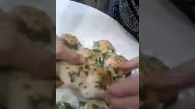 Бабушка сделала пампушки😙😙😘😘😘❤❤❤❤