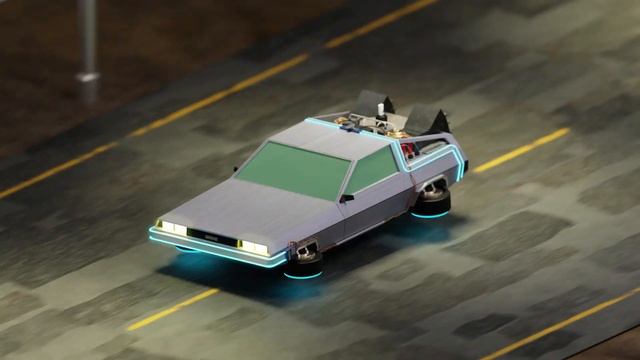 BACK TO THE FUTURE DELOREAN