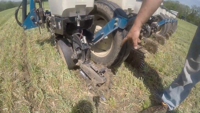Corn No-till Planted Into Cereal Rye Stubble