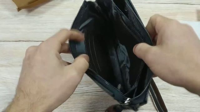 Обзор мужского портмоне. Артикул 010125