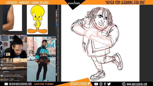 HOW TO DRAW CARTOONs | Drawing & Talking | Stream #26