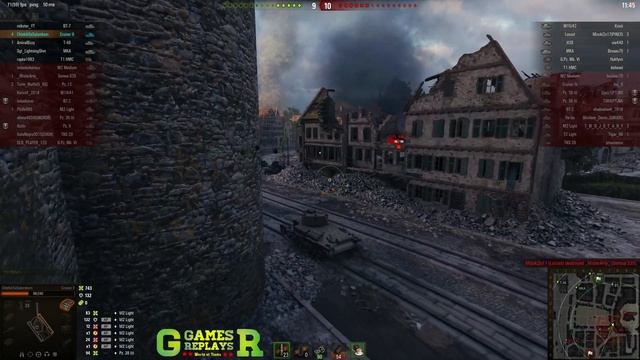 World Of Tanks Cruiser Mk. II Replay - 10 Kills 1.1K DMG(Patch 1.5.0)