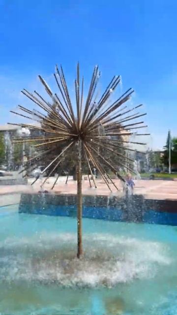 фонтан Одуванчик#Shorts