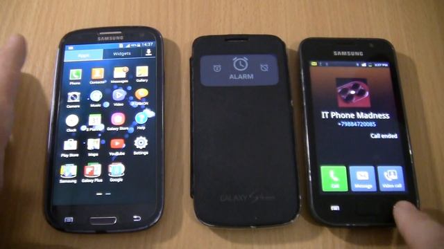 Incoming Call+Outgoing Call+alarms Clock At The Same Time Samsung S1+S3+S4 Mini Android 11 Cover