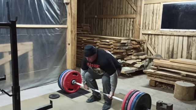СТАНОВАЯ ТЯГА. 240 КГ / 4 ПОВТОРЕНИЯ. ОСТРОВ САРПИНСКИЙ. SARPINSKY🏝 ISLAND. DEADLIFT. 240 KG .