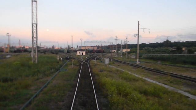 Маневры на станции Новороссийск тепловозы ТЭМ7А, ЧМЭ3