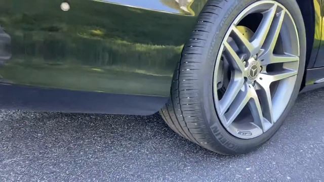 2015 S550 Tire Walk Around with Engine Running