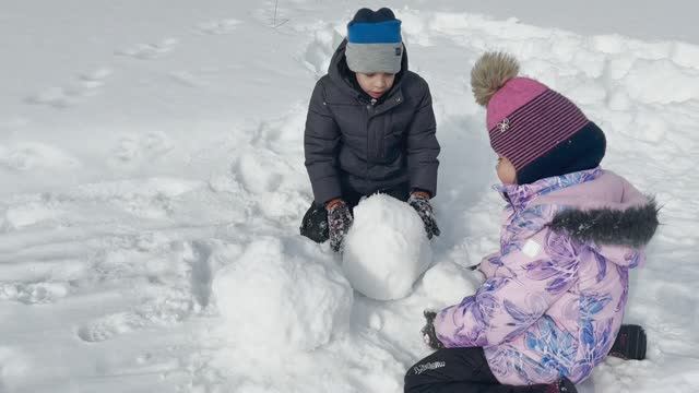 Димас и Натас. Страшный снеговик