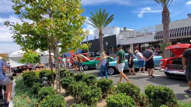 Dana Point Ca. Lantern District Car Show Final Walkthrough On DAN-O-VISION...