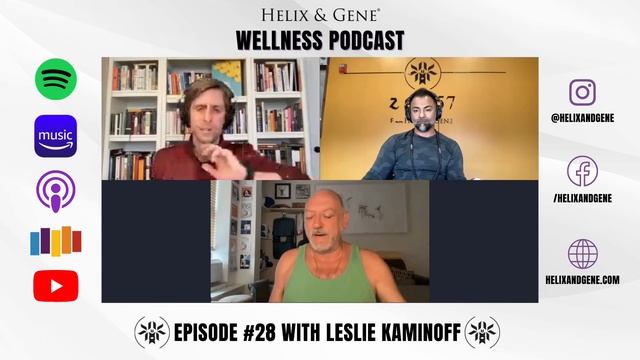 Helix & Gene Wellness Podcast, Episode 28: Leslie Kaminoff