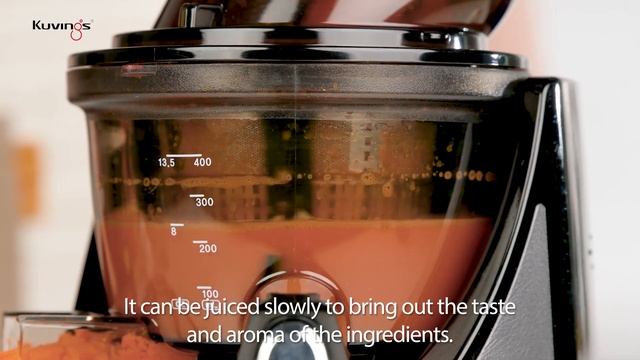 Kuvings Whole Slow Juicer Guide - How To Make Carrot Juice