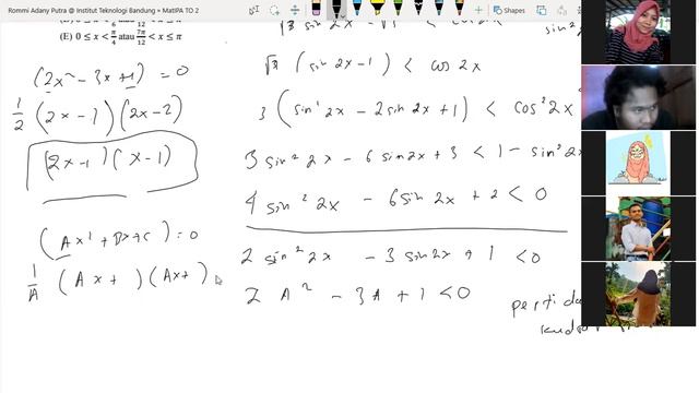 Live Learning  5 APRIL 21 | PEMBELAJARAN MATEMATKA TO 2 KA ROMMI 2