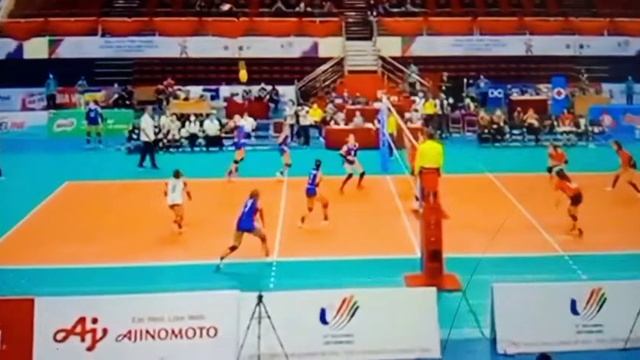 JAJA SANTIAGO TOP SCORER | PINATAOB ANG MALAYSIA 3-O SETS SA SEA GAMES 2022