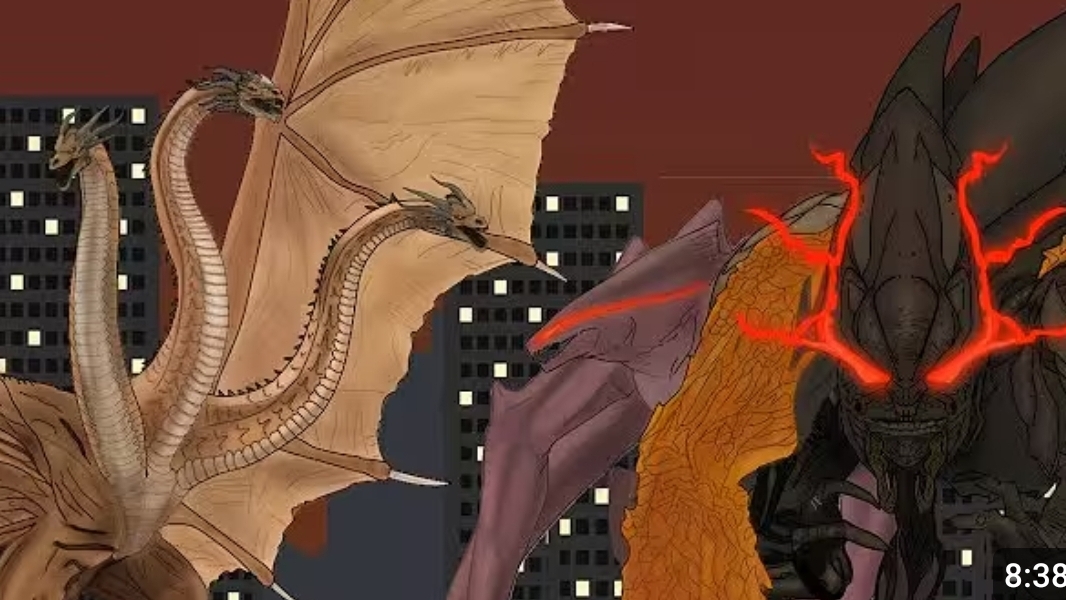 King Ghidoran Vs M. U. T. O Prime