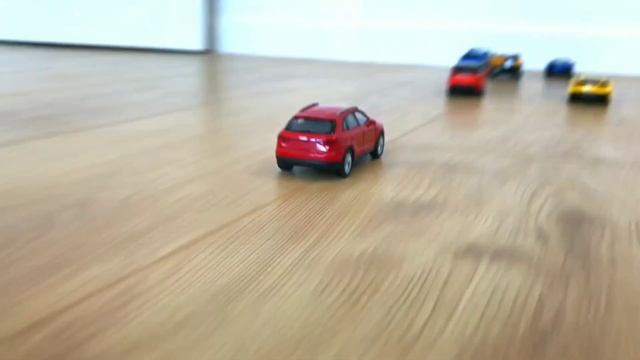 Car Miniature - Blue Pickup Truck A Relaxing Blue Lamborghini To Watch