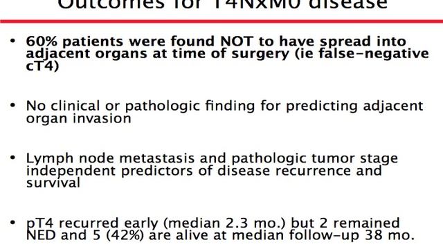 Management Of Locally Advanced Kidney Cancer Jose Karam, M.D.